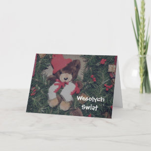 Polsk julklapp - andedräkt helgkort