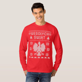 POLSK JULTRÖJASKJORTA TEE SHIRT