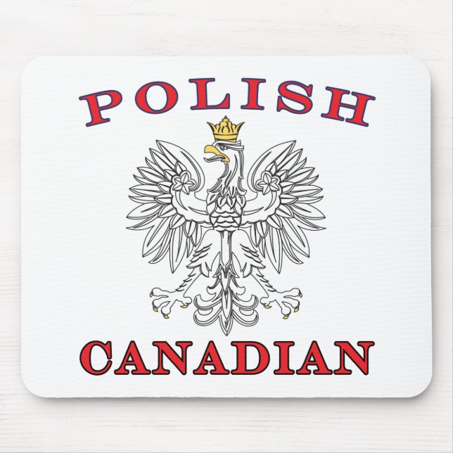 Polsk kanadensisk vit Eagle Musmatta (Framsidan)