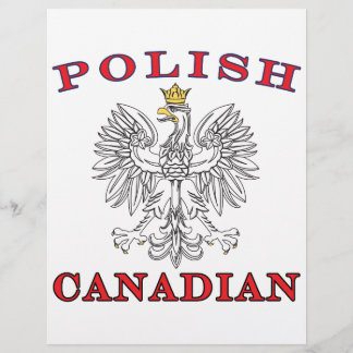 Polsk kanadensisk vit Eagle Reklamblad
