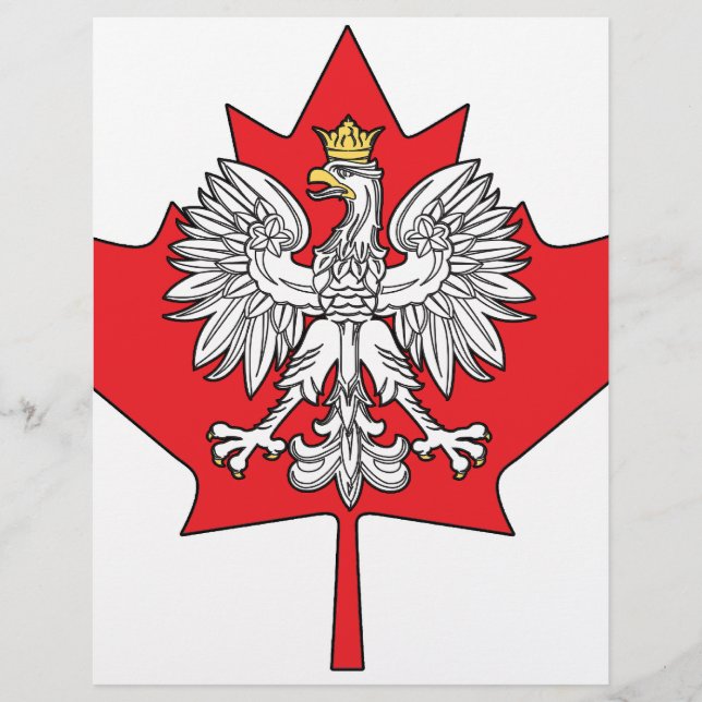 Polsk kanadensiska Maple Löv (Framsida)