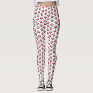 Polsk kärlekdamasker leggings
