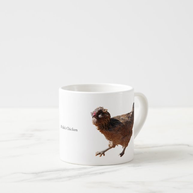 Polsk kyckling specialmugg espressomugg (Framsida höger)