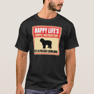 Polsk LowlandSheepdog T-shirt
