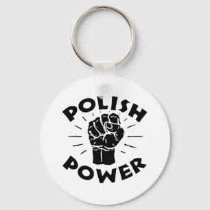 Polsk makt nyckelring