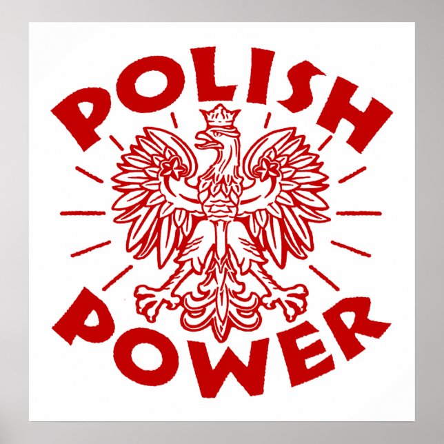 Polsk makt poster (Framsidan)