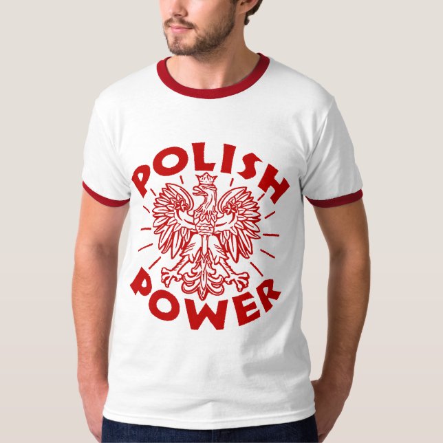 Polsk makt t-shirt (Framsida)