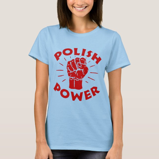 Polsk makt tee shirt (Framsida)