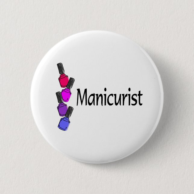 Polsk Manicurist Knapp (Framsida)