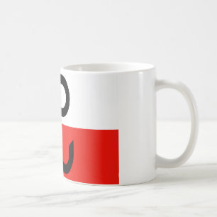 Polsk motståndsflagga kaffemugg
