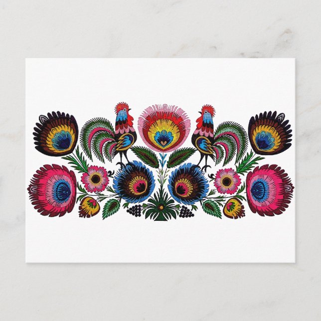 Polsk musik vykort (Framsida)