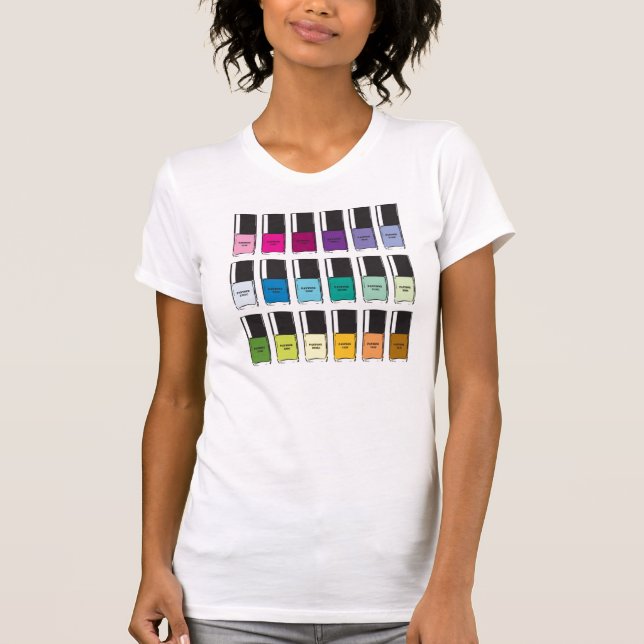 Polsk nagel tee shirt (Framsida)