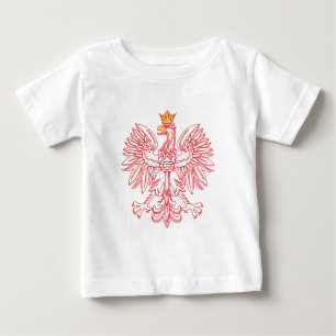 Polsk öre i rött t shirt