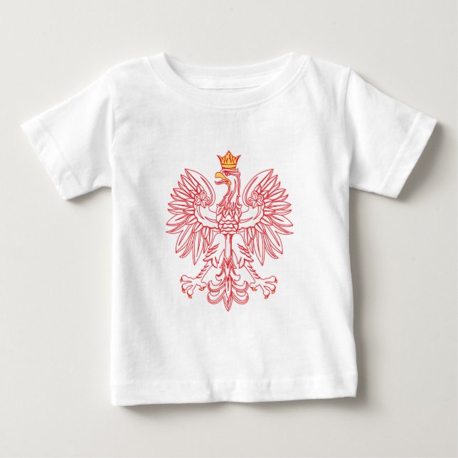 Polsk öre i rött t shirt (Framsida)