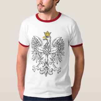 Polsk öre med Guld Krona T-shirt
