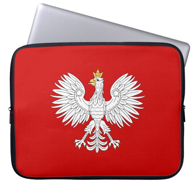 Polsk örn laptop sleeve (Framsidan)