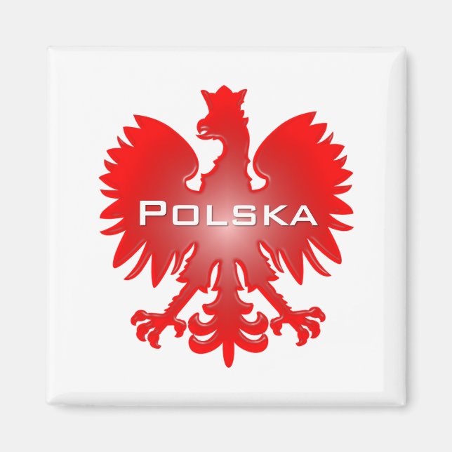 Polsk Örn Magnet (Framsidan)