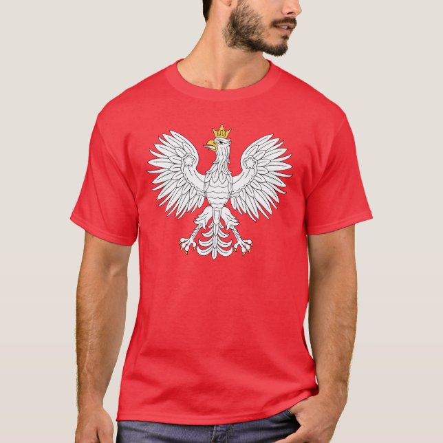 Polsk örn tee shirt (Framsida)