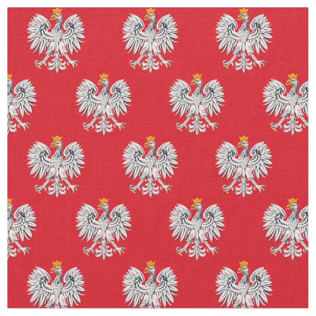 Polsk Örn Tyg, mode, flagga, Polen Tyg (Närbild)