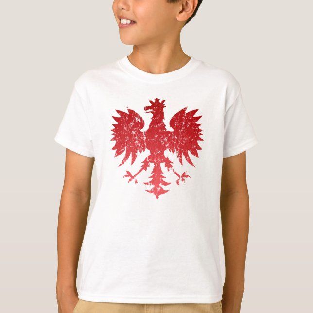 Polsk örnvintage tee (Framsida)