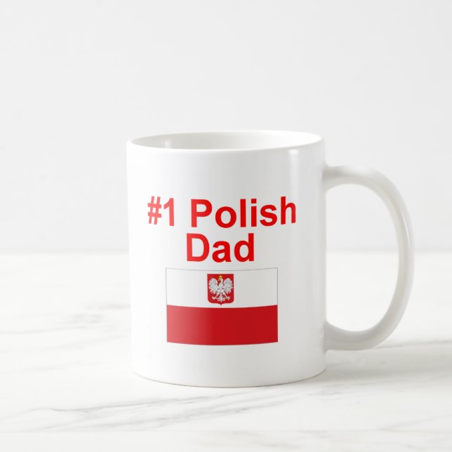 Polsk pappa #1 kaffemugg (Höger)