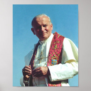 Polsk påve Johannes Paul II Poster