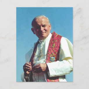 Polsk påve Johannes Paul II Vykort