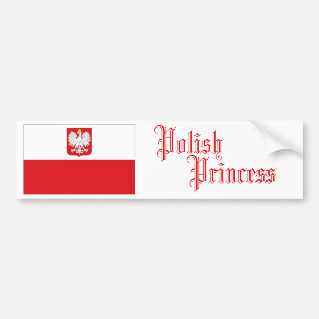 Polsk Princess, bildekal (Framsidan)