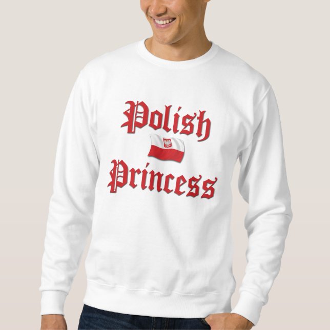 Polsk Princess Sweatshirt (Framsida)