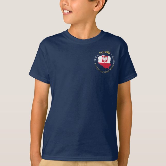 Polsk sak t-shirt (Framsida)