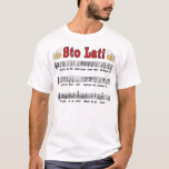 Polsk sång för Sto Lat med ölmuggar T Shirt<br><div class="desc">Den Sto laten,  ett polskt formulerar som formligen elak hundra år",  används ofta i Polen för att önska någon bra förmögenhet. Det är också en traditionell polsk sång som sjungas till uttryckligt bra önskemål.</div>