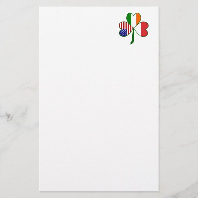 Polsk Shamrock Brevpapper (Framsida)