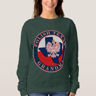 Polsk texan Grandma Round T Shirt