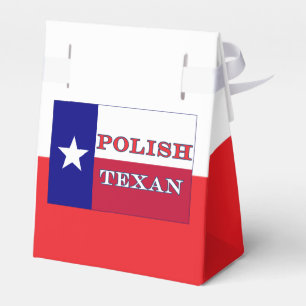 Polsk TexanTexas flagga Presentaskar