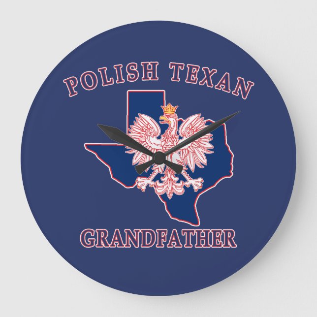 Polsk Texas Farfar Stor Klocka (Framsida)