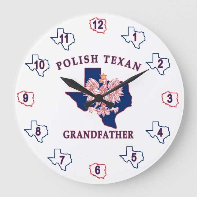 Polsk Texas Farfar Stor Klocka (Framsida)