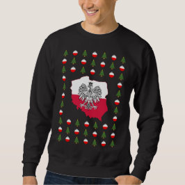 Polsk tröja för ful jul sweatshirt