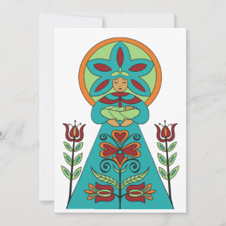 Polsk utformning av ciokakort julkort