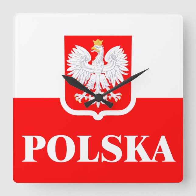Polska 1 fyrkantig klocka (Framsida)