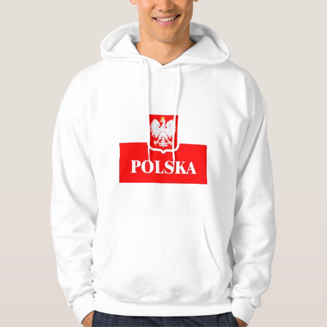 Polska 1 hoodie (Framsida)