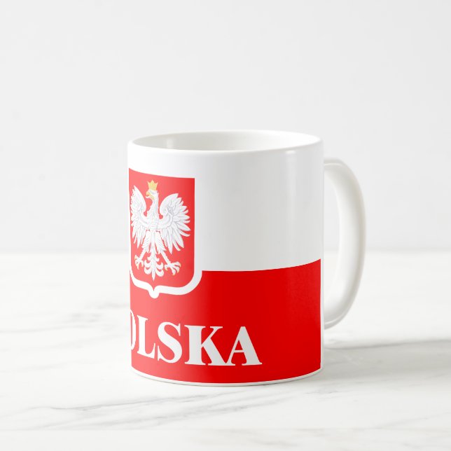 Polska 1 kaffemugg (Framsida höger)