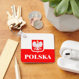 Polska 1 nyckelring