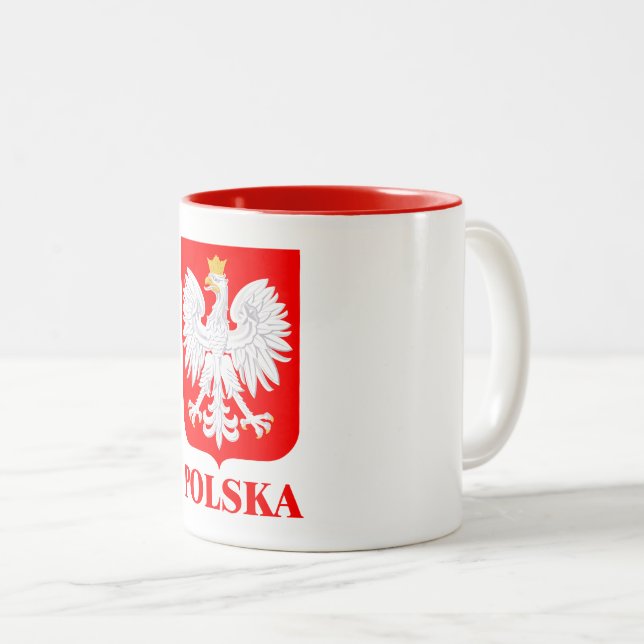 Polska 2 Två-Tonad mugg (Framsida höger)