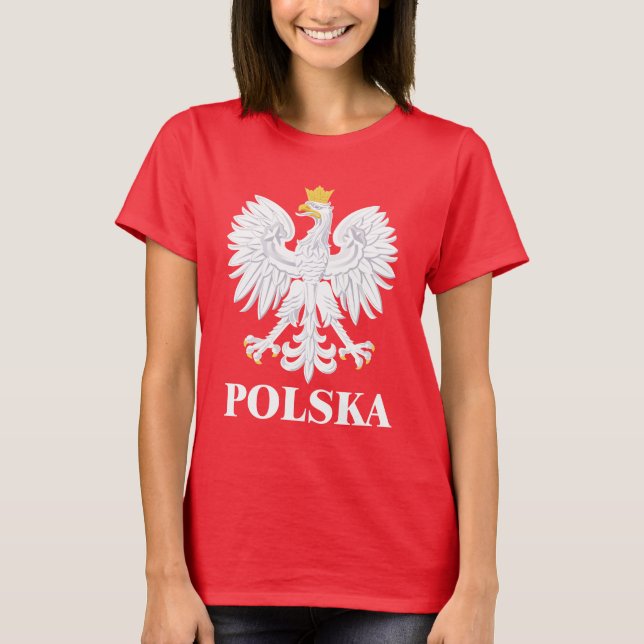 Polska 3 t shirt (Framsida)