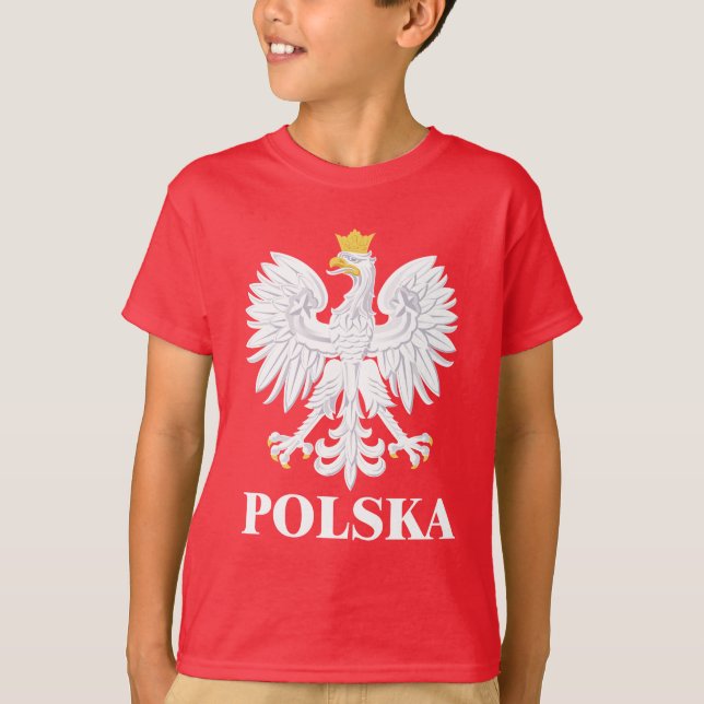 Polska 3 t shirt (Framsida)