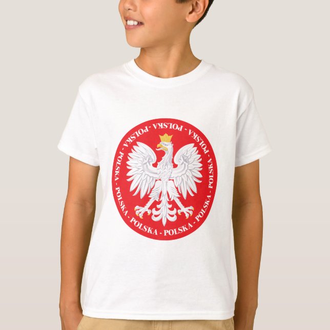 Polska 4 t shirt (Framsida)