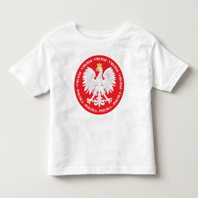 Polska 4 t shirt (Framsida)