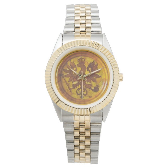 Polska Amber Eagle Mandala Watch Armbandsur (Framsida)