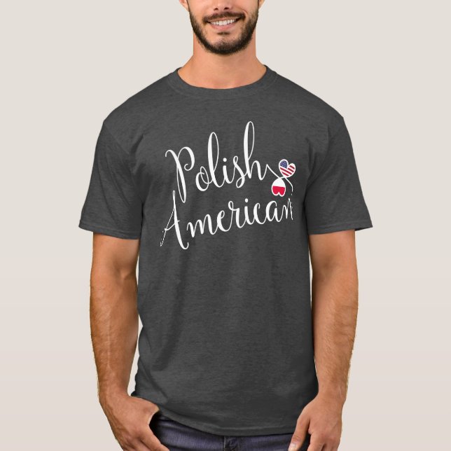 Polska amerikanska entwed Hearts Tröja (Framsida)