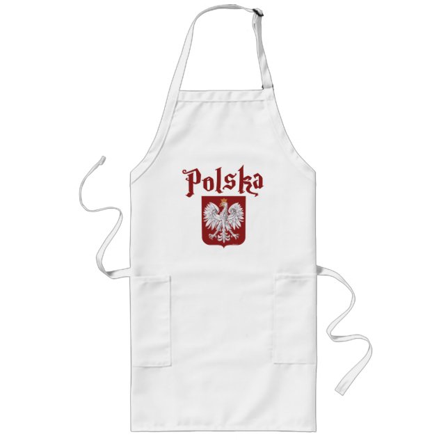 Polska Aprons Långt Förkläde (Framsidan)